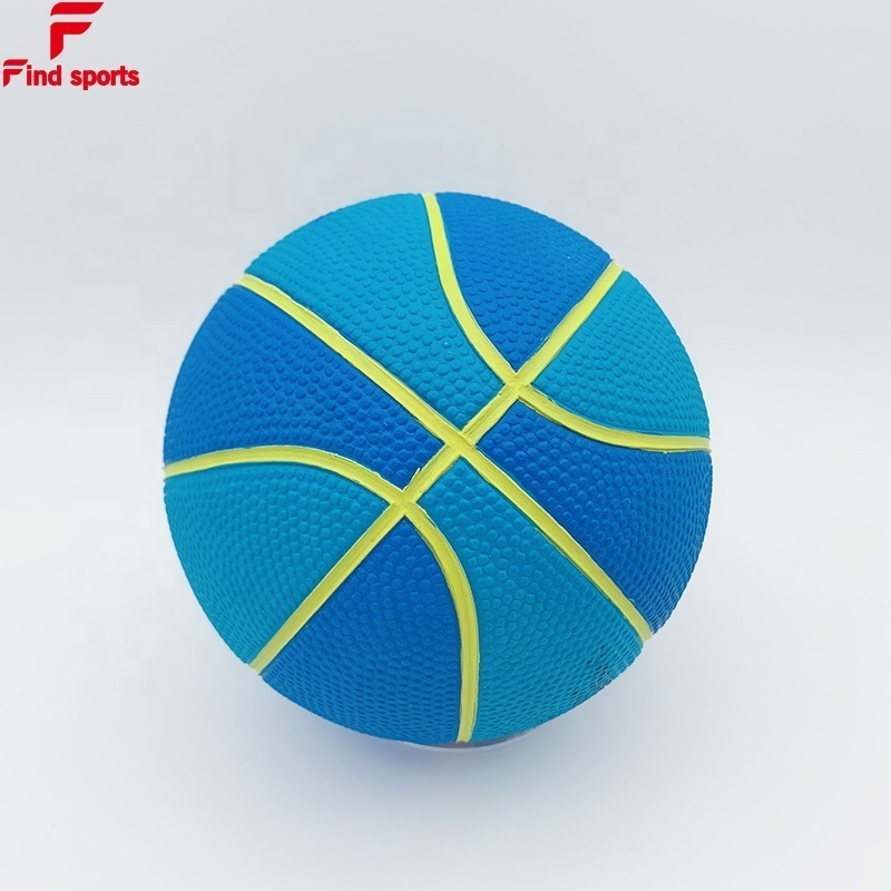 promotional cheap mini kids basketball rubber ball size 1 size 3 Perfect for beginners