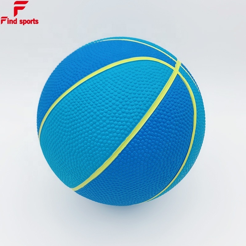 promotional cheap mini kids basketball rubber ball size 1 size 3 Perfect for beginners