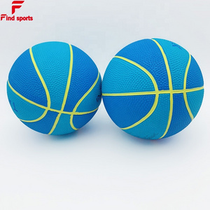 promotional cheap mini kids basketball rubber ball size 1 size 3 Perfect for beginners