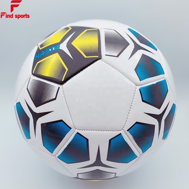 hot sale soccer ball inflatable deflatable foot ball with high shiny PVC leather good air retention