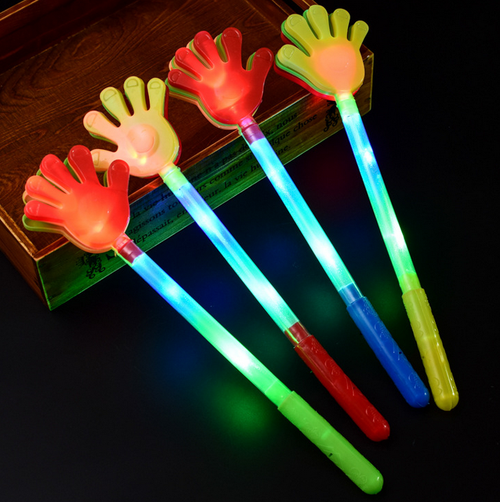 Colorful party flash clapper glow stick light up stick halloween children's toys for concert