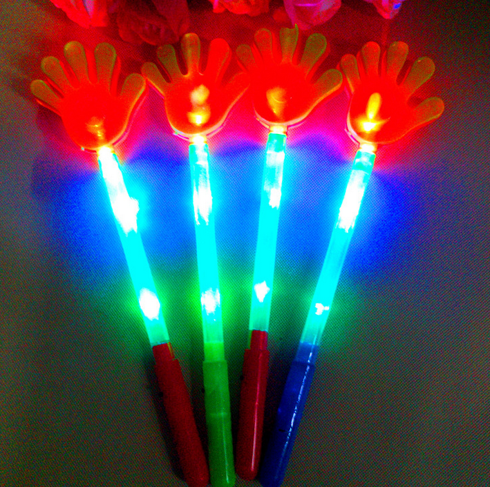 Colorful party flash clapper glow stick light up stick halloween children's toys for concert