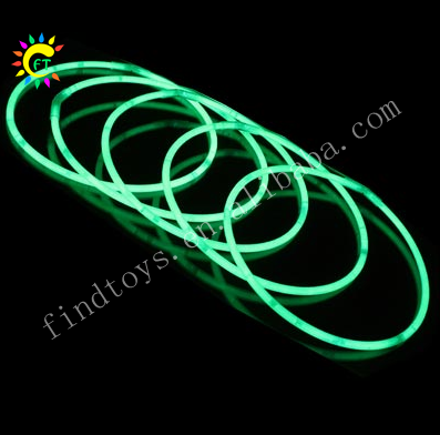 Multicolor 22 Inch Glow Stick Necklace Toys For Kids