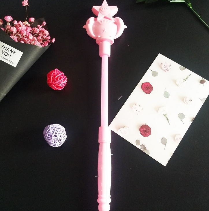 2023 hot selling LED magic fairy wand butterfly crown flashing stick wholesale