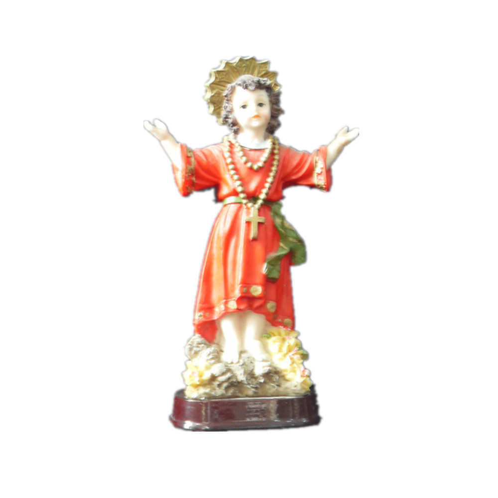 Custom and OEM Resin Craft of Boy Jesus Maria Statue Religious Sculpture for Home Decoration Emphasizing Love Theme