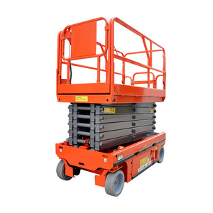 OEM Factory 18m Track Scissor Lift 4.5m Mobile Scissor Lift Table