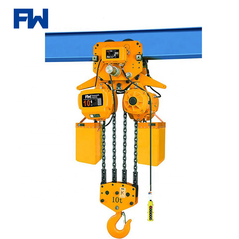 Finework Material Handling Equipment Electric Small Chain Hoist