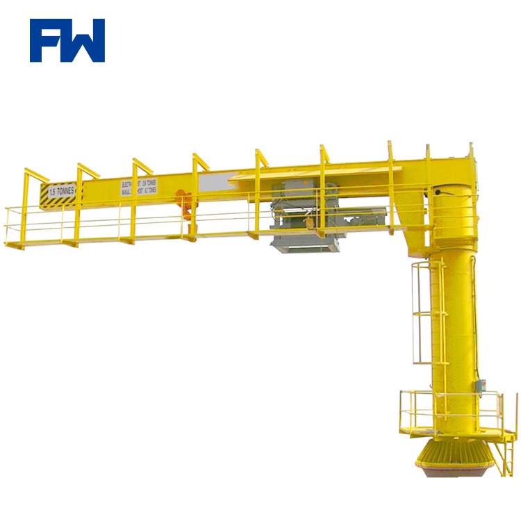 Industrial Crane Machine Manual Fixed Column Type Jib Cranes Hydraulic Jib Crane