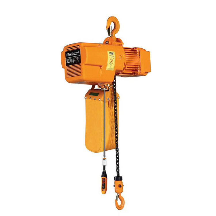 Portable chain hoist frame motorized chain block 500kg 1ton 2ton chain block hoist