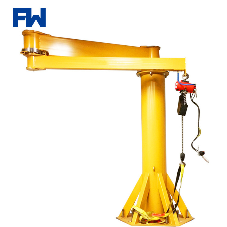 Jib Crane Design Calculation Mini Pillar Fixed Jib Boom Crane 500 Kg