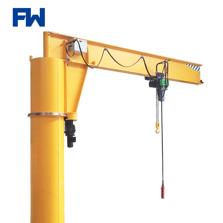 Industrial Crane Machine Manual Fixed Column Type Jib Cranes Hydraulic Jib Crane