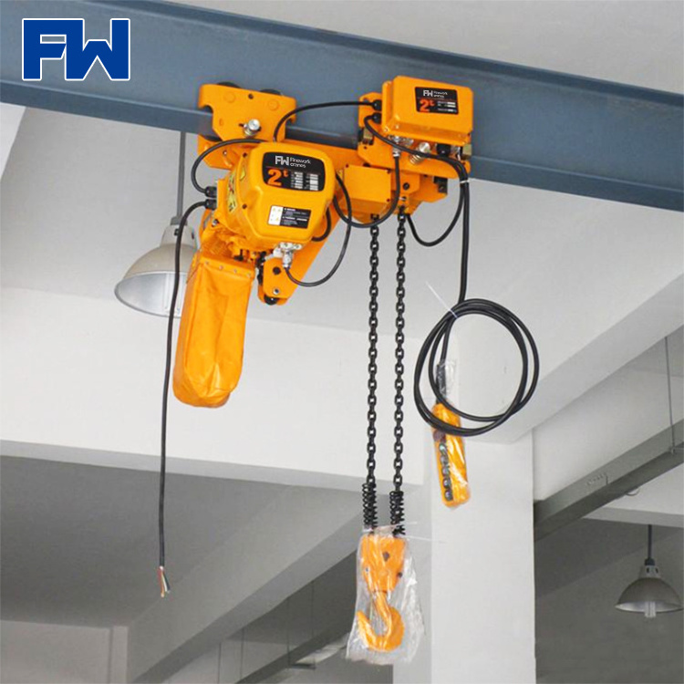 Factory used 1.5 ton chain hoist pneumatic electric chain hoist 2 ton