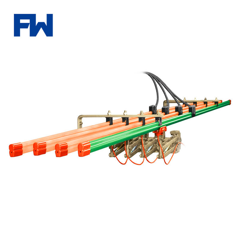 3 4 6 p crane power supply copper 160a busbar crane conductor bus bar