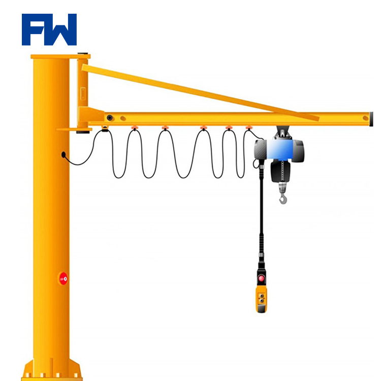 Jib Crane Design Calculation Mini Pillar Fixed Jib Boom Crane 500 Kg