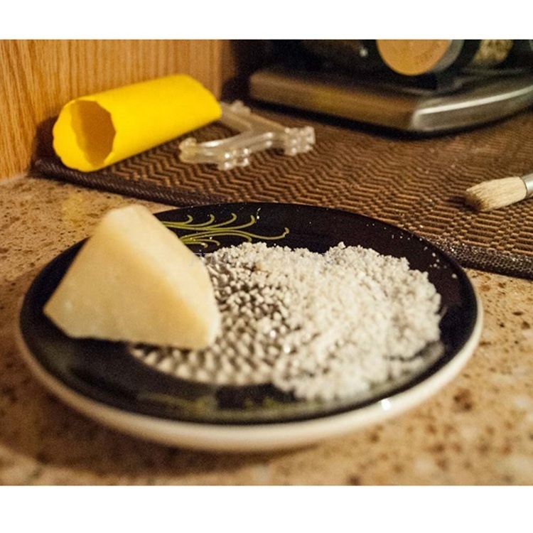 custom logo colorful Black Garlic Onion Grater Plate with Peeler & Brush