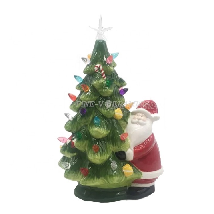 custom  acrylic lamp bead beauty standard plug Ceramic plug-in Christmas tree accessories replace colored light bulb