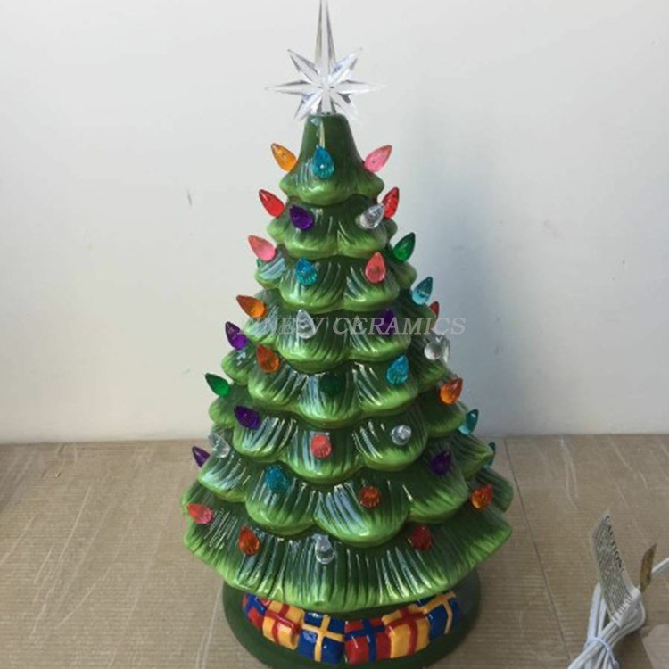 custom  acrylic lamp bead beauty standard plug Ceramic plug-in Christmas tree accessories replace colored light bulb