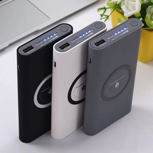 Wholesale Fast Charging Mobile wireless charger 10000mah universal portable power bank 10000 mah wireless powerbank