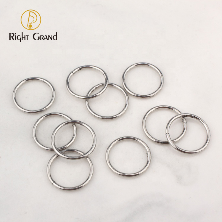 Right Grand 316L Surgical Stainless Steel Hinged Nose Rings Septum Clicker Body Piercing Lip Rings Helix Cartilage Rook Earrings