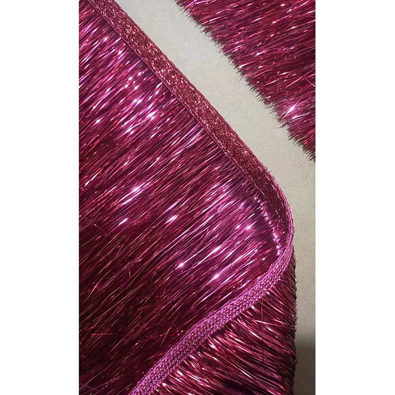 Custom Fringe Garland 10m*20cm Iridescent Hanging Wall Bunting Banner Bridal Shower Party Decor Foil Tinsel Fringe Garland