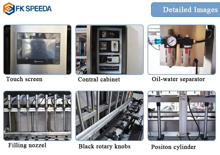 FK- Multifunctional Automation Gravity Liquid Pure Water Bottle pet bottle juice Filling Machine Bottling Filling Machine