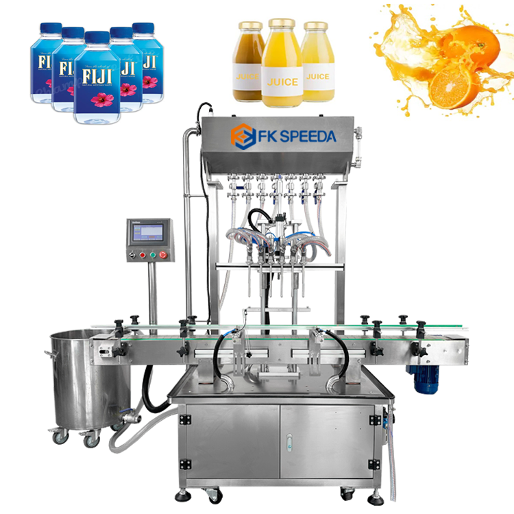 FK- Multifunctional Automation Gravity Liquid Pure Water Bottle pet bottle juice Filling Machine Bottling Filling Machine