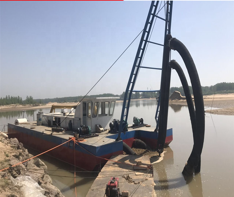 Water Jet Sand Suction River Cleaning Dredging Machine