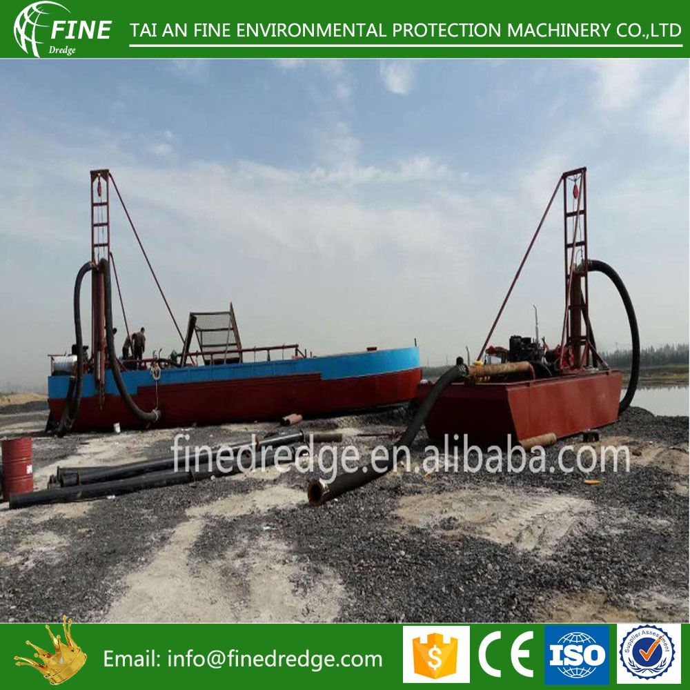 small split sand hopper barge