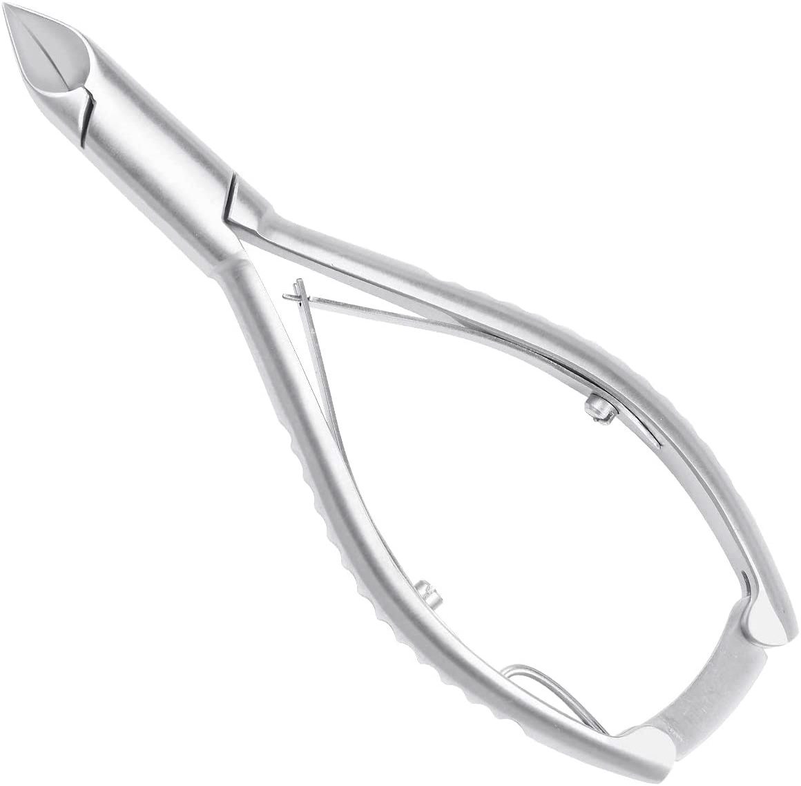 Thick Toenail Nipper Clipper Toe Nails Cutter Moon Shape Clippers for Podiatrist & Personal Use