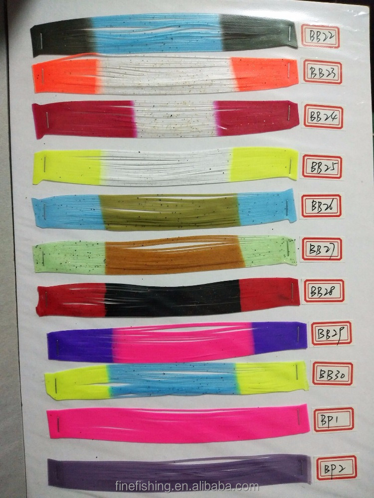 bulk silicone rubber skirt tabs silicone skirt material