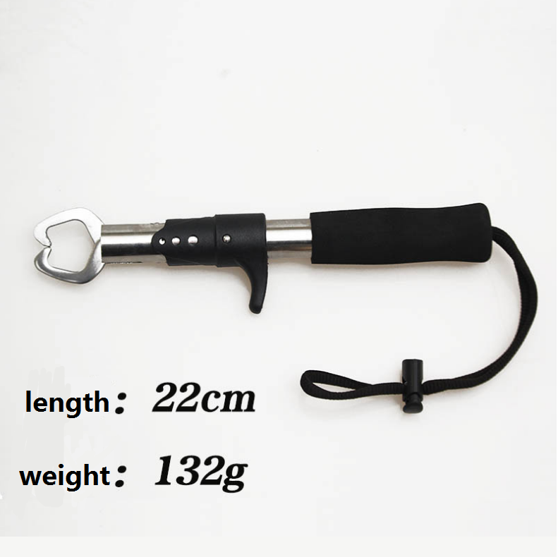 HOT Fishing Plier Stainless Steel Black Red Fish Control Fish Lip Grip Fish Gripper Tool De Pesca