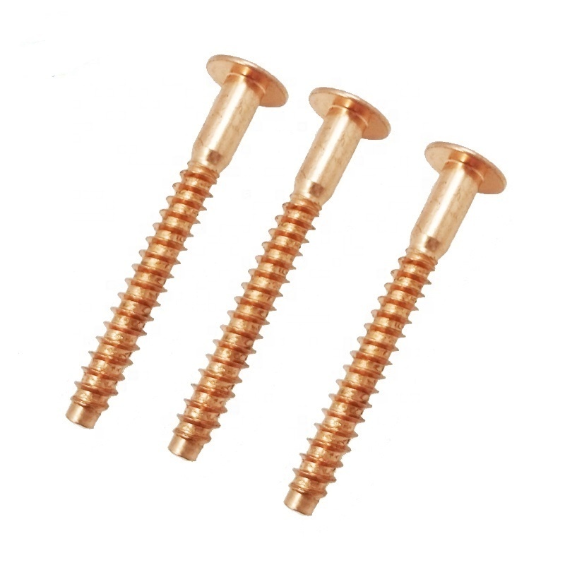 Wholesale Price Custom Material Copper Replacement Screws Shelf Units Assemble Screw Shelf Screws