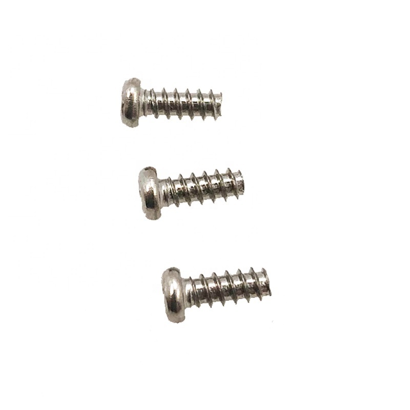 Vitenam Supplier Stainless Steel Phillips Cross Recess Pan Head Flat Tail Self Tapping Screws Pb Screw 2.3