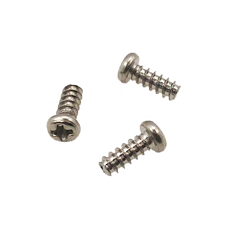 Vitenam Supplier Stainless Steel Phillips Cross Recess Pan Head Flat Tail Self Tapping Screws Pb Screw 2.3