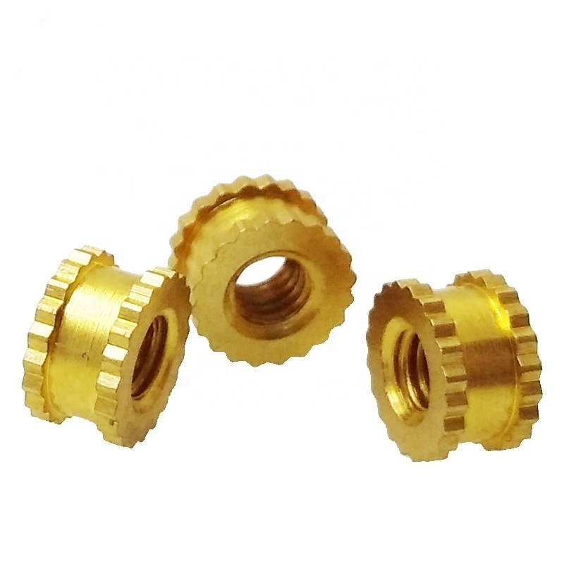 Direct Manufacturer High Precision Brass Nut Heat Inserts Thread Insert Nuts For 3D Printing Components