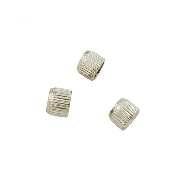 Small MOQ Customized Steel Straight Knurled Threaded Inserts Press Fit Inserts For Soft Metals