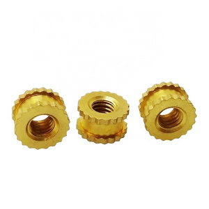 Direct Manufacturer High Precision Brass Nut Heat Inserts Thread Insert Nuts For 3D Printing Components