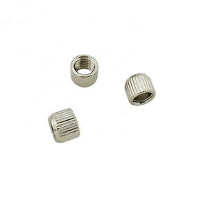 Small MOQ Customized Steel Straight Knurled Threaded Inserts Press Fit Inserts For Soft Metals