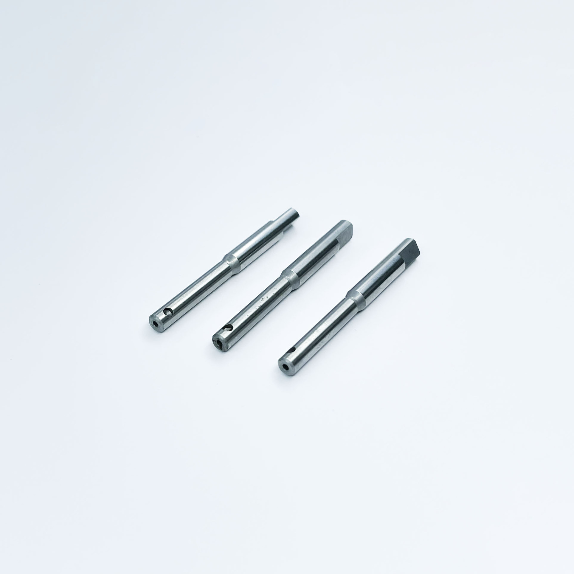 CNC Turning Parts Galvanized Steel Shaft with Long Step Blue Zinc Plated Mild Steel Dowel Pin