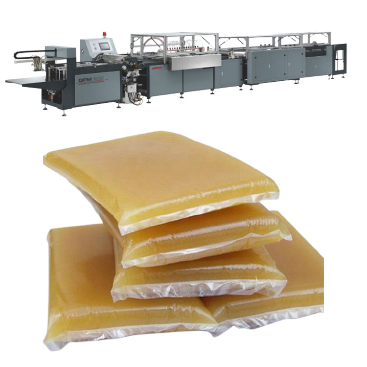 Industrial Gelatin Fast Pressure Sensitive Packing Jelly Animal Hide Hot Melt Adhesive Glue for Hardcover Books Edge Binding