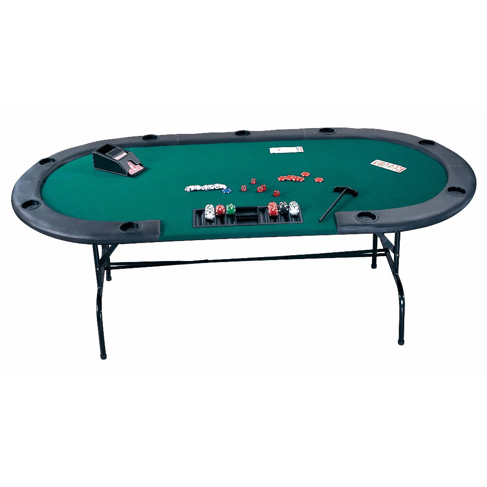 Top Casino Texas Hold'em 12 Seat Plastic Poker Table