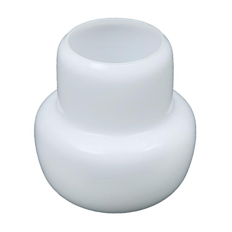 Hand Blown Good Quality Soda Lime White Milk Glass Lamp Shade Glass Lampshade Cover for Table Lights Fixture