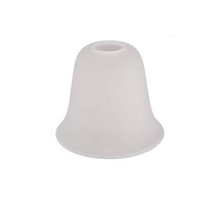 Bell Shaped Frosted Glass Lamp Shade Replacement Glass Ceiling Fan Light Shade White Glass Dome Light Cover