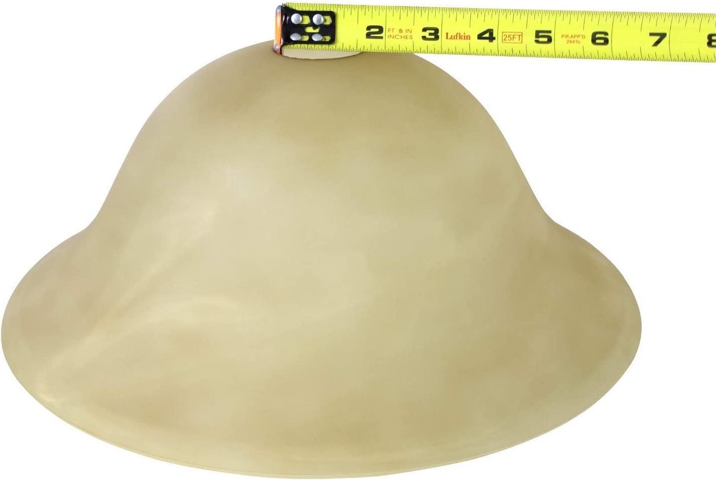 Alabaster Amber Glass Lamp Shade Replacement for Floor Standing Lamp