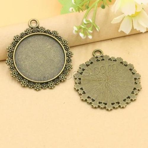 New Zinc Alloy Pendant cabochon Base Pendant Tray setting fashion jewelry 1390079