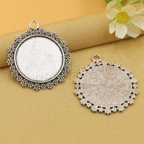 New Zinc Alloy Pendant cabochon Base Pendant Tray setting fashion jewelry 1390079