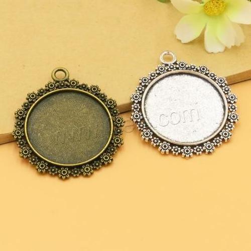 New Zinc Alloy Pendant cabochon Base Pendant Tray setting fashion jewelry 1390079