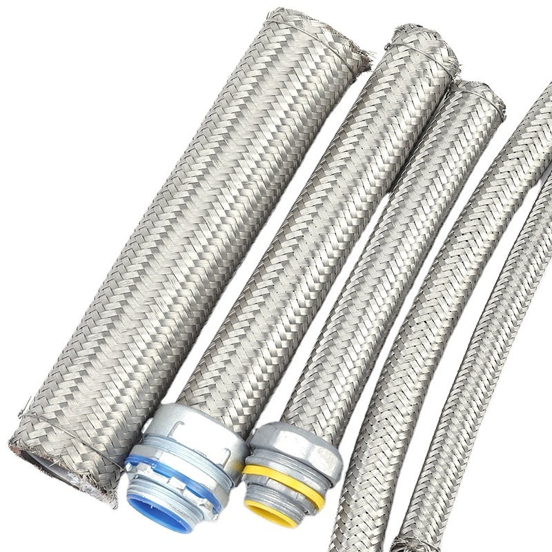 High Pressure Explosion Proof Flexible Braided Hose Stainless Steel Metal Conduit