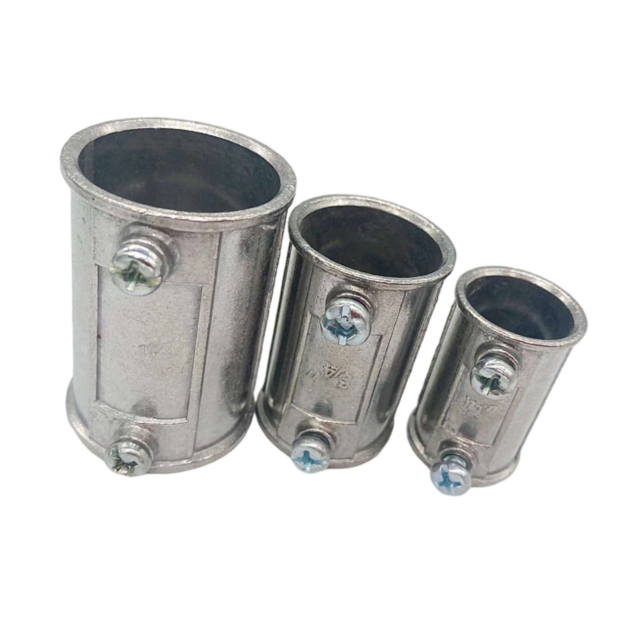 Factory Price 1/2 Inch Conduit Set Screw Coupling Fitting Imc Zinc Die Casting Straight Emt Conduit Connector