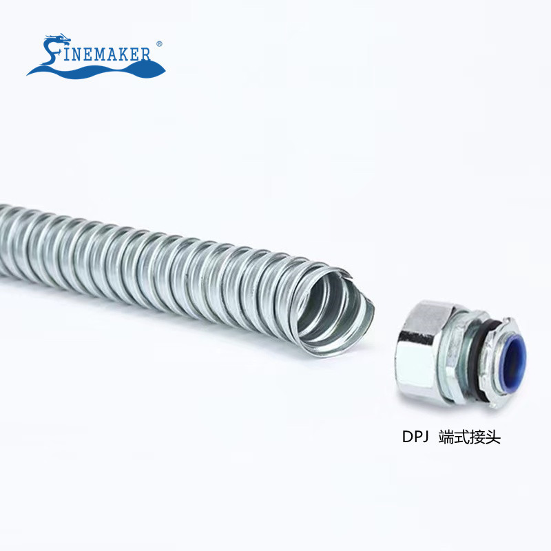 20mm Galvanized Steel Wire Protection Metal Corrugated Flexible Steel Conduit for Building and Industry Machine